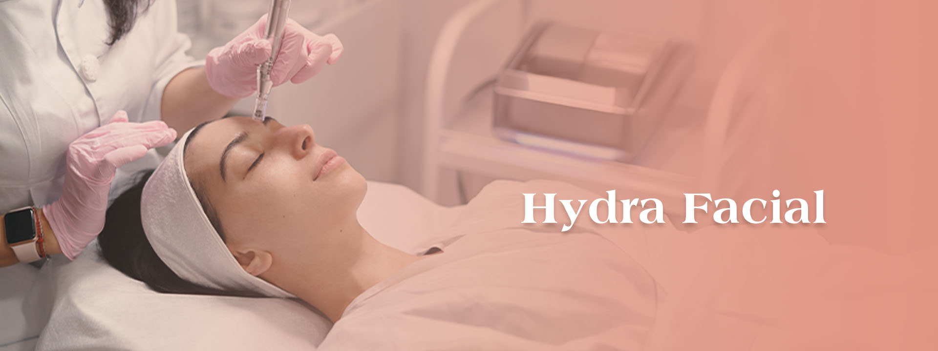 Hydra facial banner